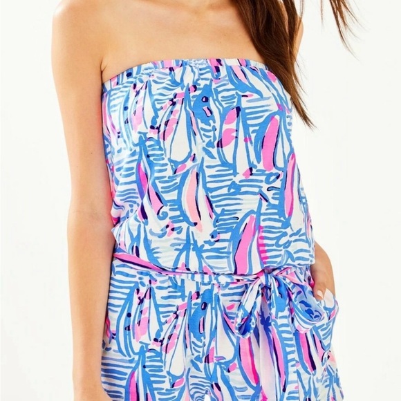 Lilly Pulitzer Ritz Romper size Large - Picture 8 of 8